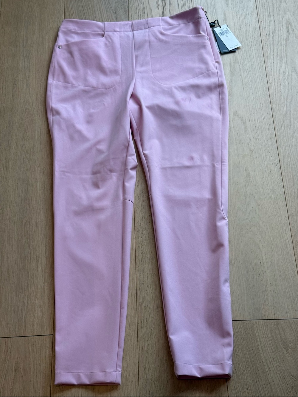 RLX Ralph Lauren Women’s Stretch Golf Pants Pink NWT Size 12 Quiet Luxury